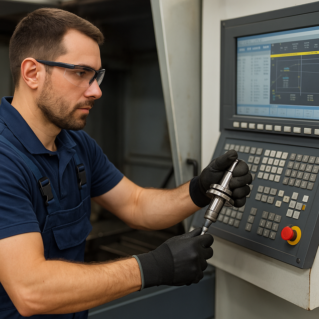 CNC Bilgisayarlı Makine İmalatı Eğitimi