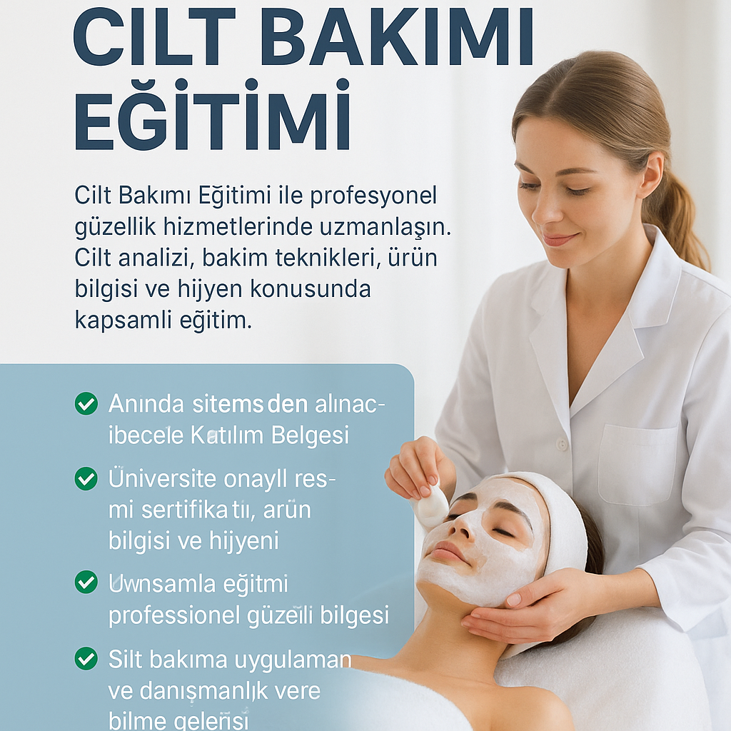 Cilt Bakımı Eğitimi
